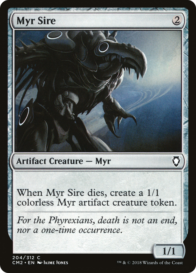 Myr Sire (CM2-204) [Commander Anthology Volume II] MTG Single Wizards of the Coast