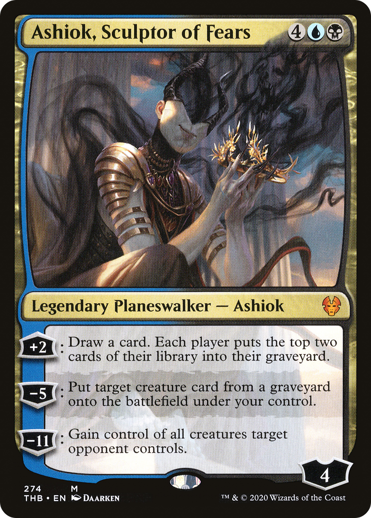 Ashiok, Sculptor of Fears (THB-274) [Theros Beyond Death] MTG Single Wizards of the Coast