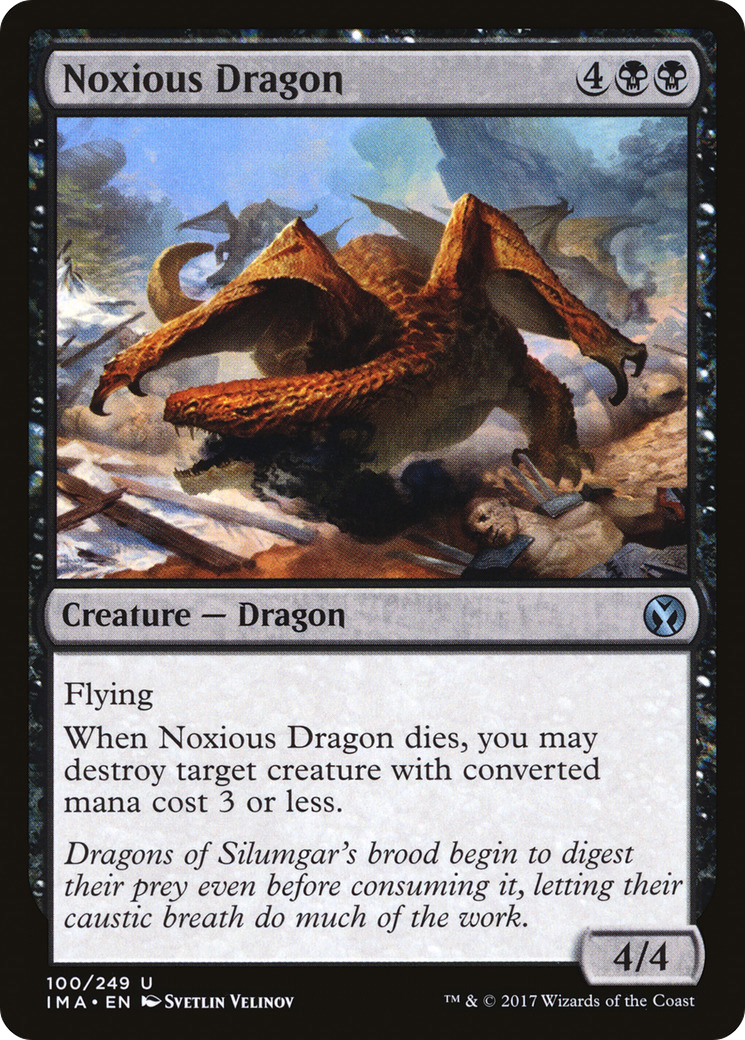 Noxious Dragon (IMA-100) [Iconic Masters] Foil MTG Single Wizards of the Coast