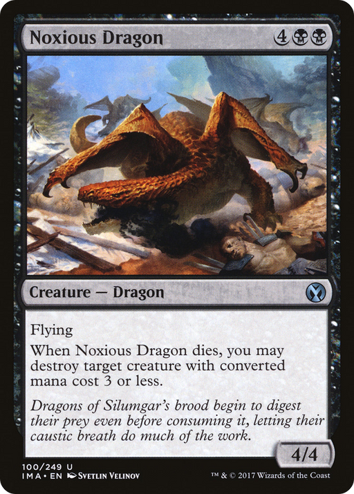 Noxious Dragon (IMA-100) [Iconic Masters] MTG Single Wizards of the Coast