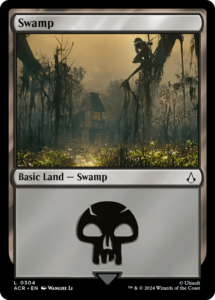 Swamp (0304) (ACR-304) [Assassin's Creed] MTG Single Wizards of the Coast