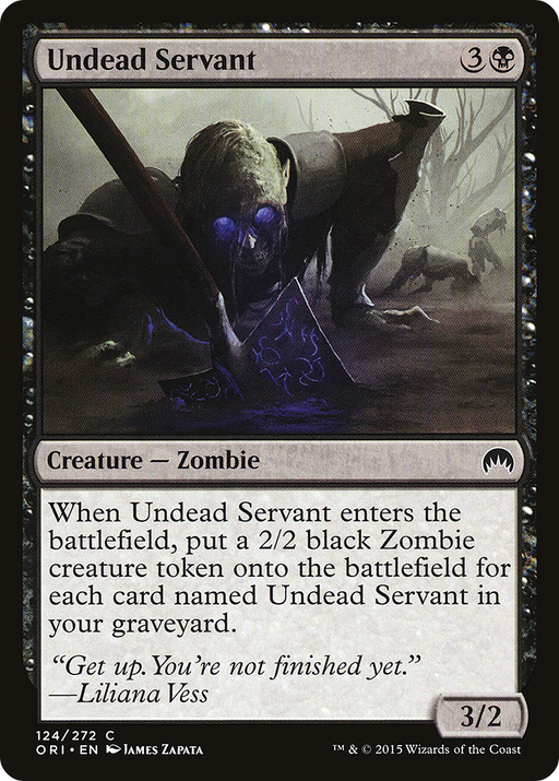 Undead Servant (ORI-124) [Magic Origins] Foil MTG Single Wizards of the Coast