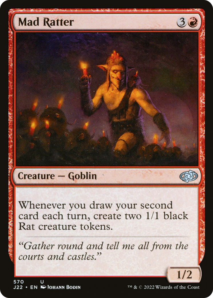 Mad Ratter (J22-570) [Jumpstart 2022] MTG Single Wizards of the Coast