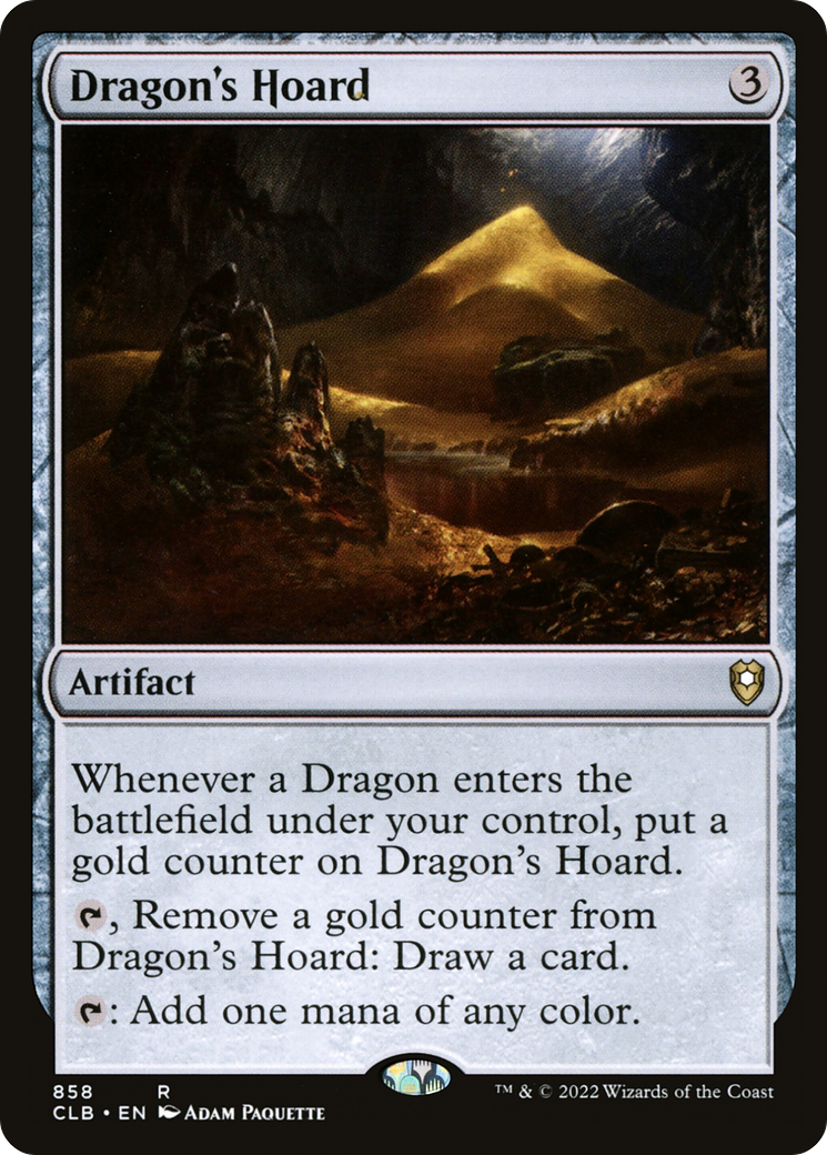 Dragon's Hoard (CLB-858) [Commander Legends: Battle for Baldur's Gate] MTG Single Wizards of the Coast