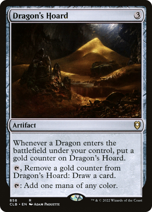 Dragon's Hoard (CLB-858) [Commander Legends: Battle for Baldur's Gate] MTG Single Wizards of the Coast