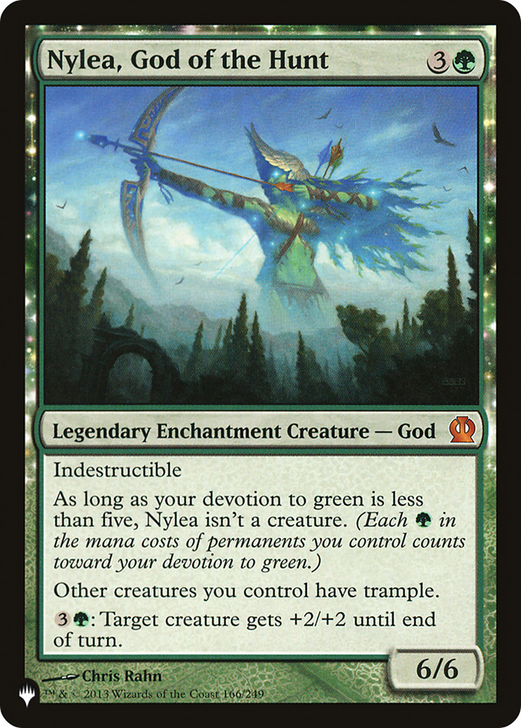 Nylea, God of the Hunt (LIST-166/249) [Mystery Booster] The List MTG Single Wizards of the Coast