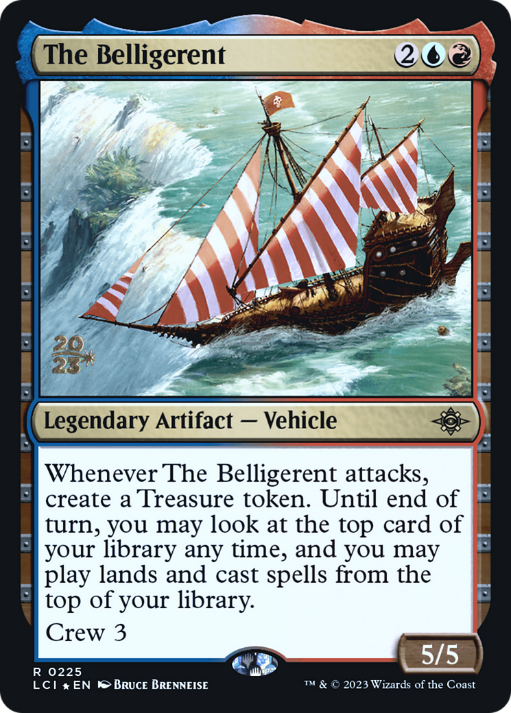 The Belligerent (PRE-225) [The Lost Caverns of Ixalan Promos] Foil MTG Single Wizards of the Coast