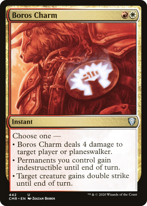 Boros Charm (CMR-442) [Commander Legends] MTG Single Wizards of the Coast