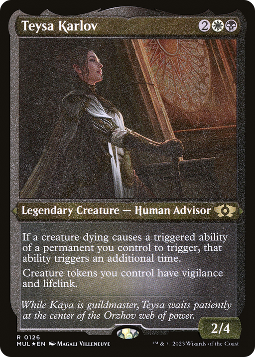 Teysa Karlov (MUL-126) [Multiverse Legends] Foil MTG Single Multiverse Legends