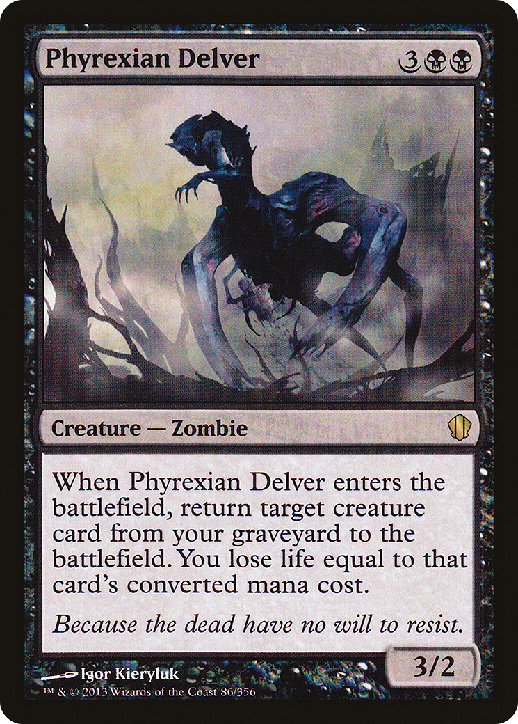 Phyrexian Delver (C13-086) [Commander 2013] MTG Single Wizards of the Coast
