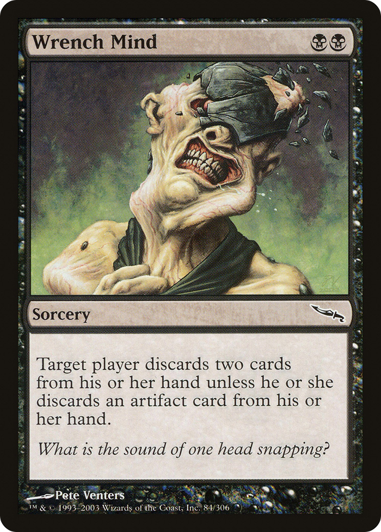 Wrench Mind (MRD-084) [Mirrodin] Foil MTG Single Wizards of the Coast