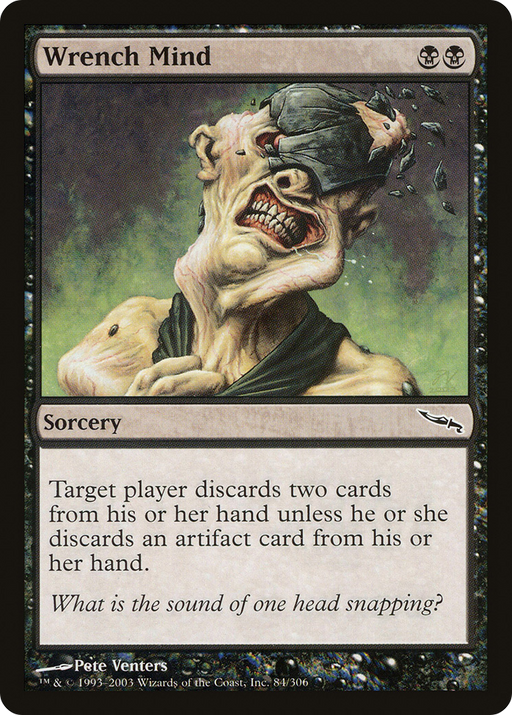 Wrench Mind (MRD-084) [Mirrodin] Foil MTG Single Wizards of the Coast