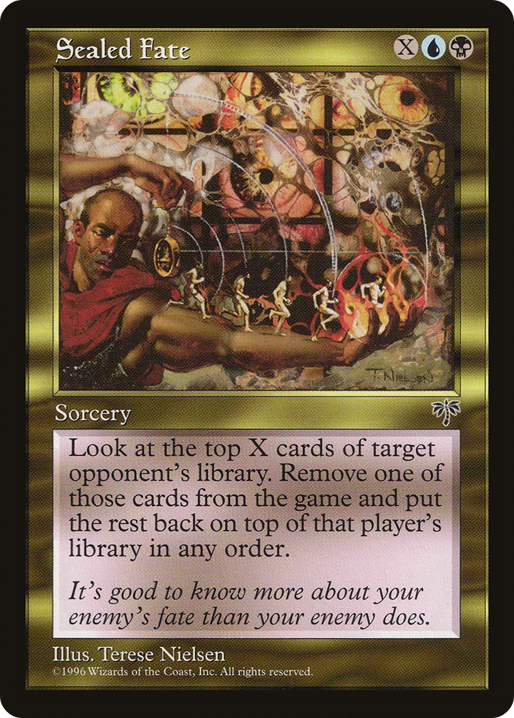 Sealed Fate (MIR-) [Mirage] MTG Single Wizards of the Coast