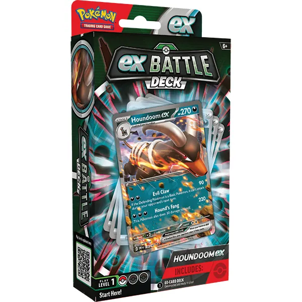 Pokémon Ex Battle Deck (Houndoom ex) Pokemon Sealed Pokémon   