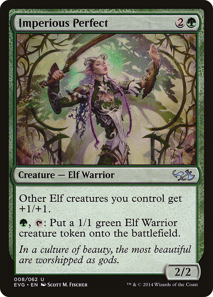 Imperious Perfect (DD3-) [Misc] Duel Decks Anthology: Elves vs. Goblins MTG Single Wizards of the Coast