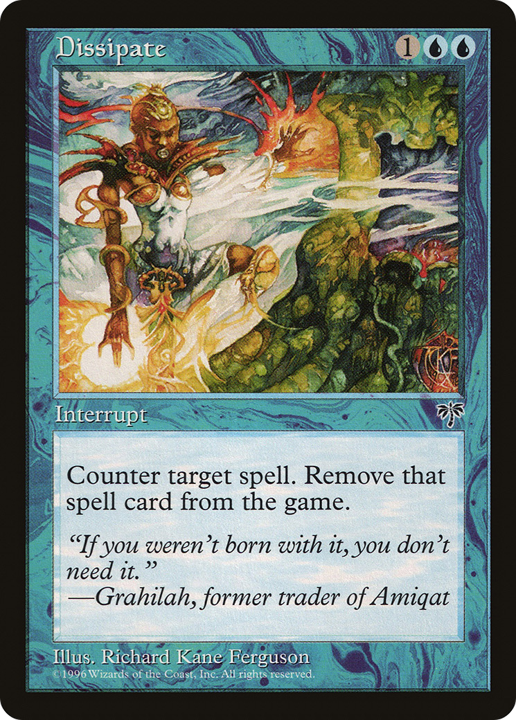 Dissipate (MIR-061) [Mirage] MTG Single Wizards of the Coast