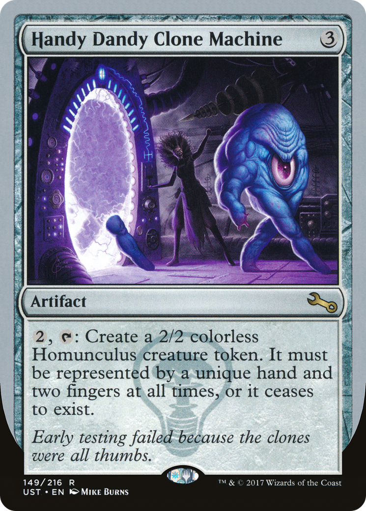 Handy Dandy Clone Machine (UST-149) [Unstable] MTG Single Wizards of the Coast