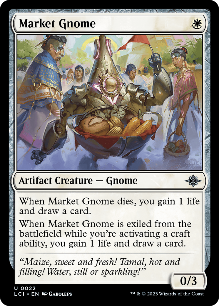 Market Gnome (LCI-022) [The Lost Caverns of Ixalan] MTG Single Wizards of the Coast