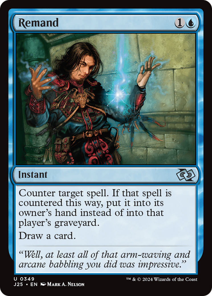 Remand (J25-349) [Foundations Jumpstart] MTG Single Wizards of the Coast