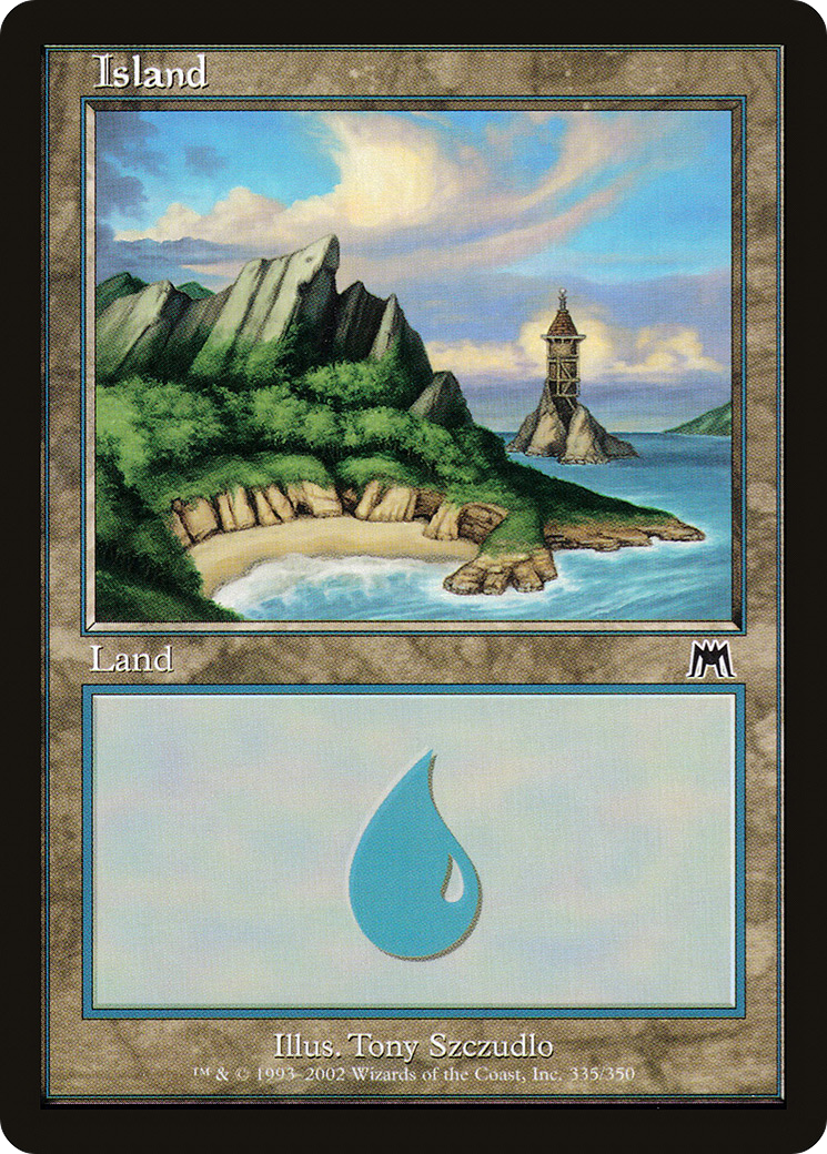 Island (335) (ONS-335) [Onslaught] Foil MTG Single Wizards of the Coast