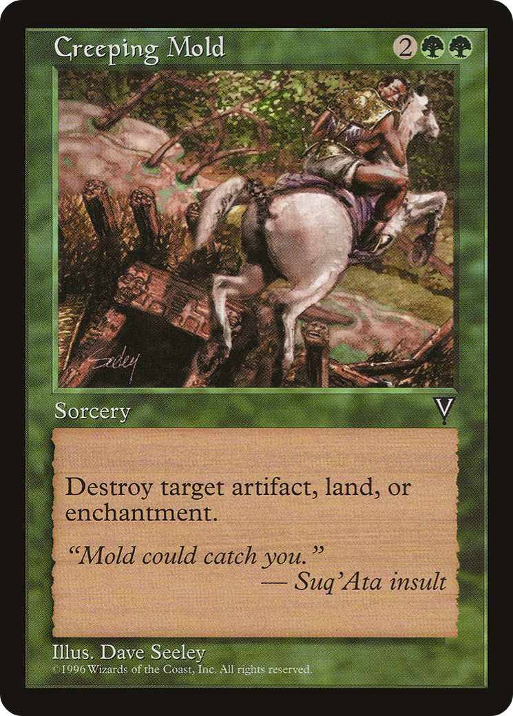 Creeping Mold (VIS-103) [Visions] MTG Single Wizards of the Coast