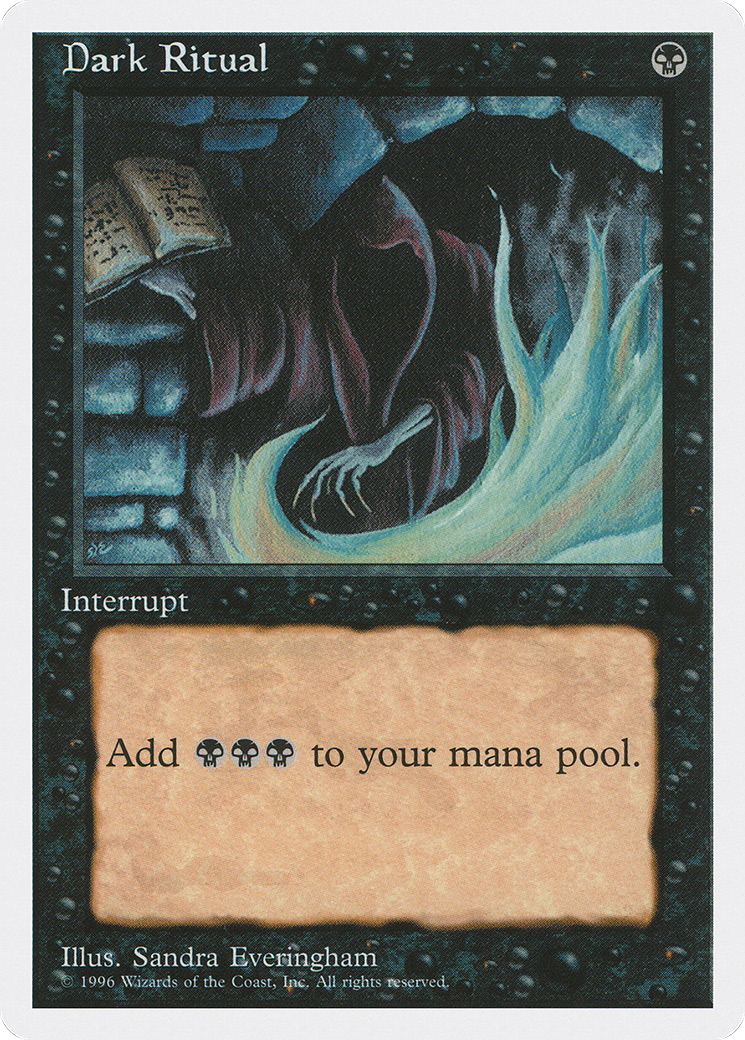 Dark Ritual (2PS-) [Misc] Introductory Two-Player Set MTG Single Wizards of the Coast