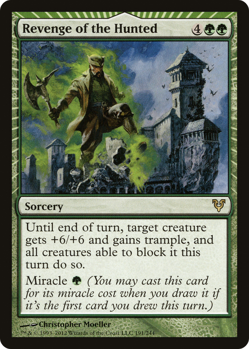 Revenge of the Hunted (AVR-191) [Avacyn Restored] MTG Single Wizards of the Coast