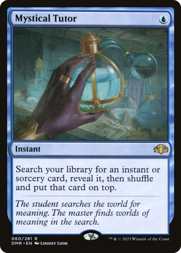 Mystical Tutor (DMR-060) [Dominaria Remastered] MTG Single Wizards of the Coast