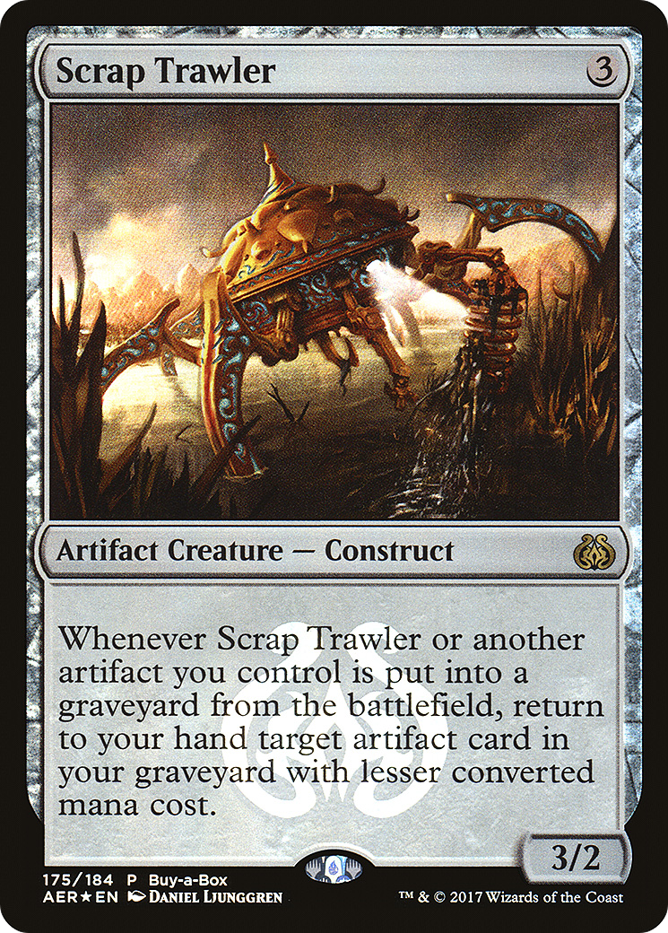 Scrap Trawler (BABP-175) [Aether Revolt Promos] Foil MTG Single Wizards of the Coast