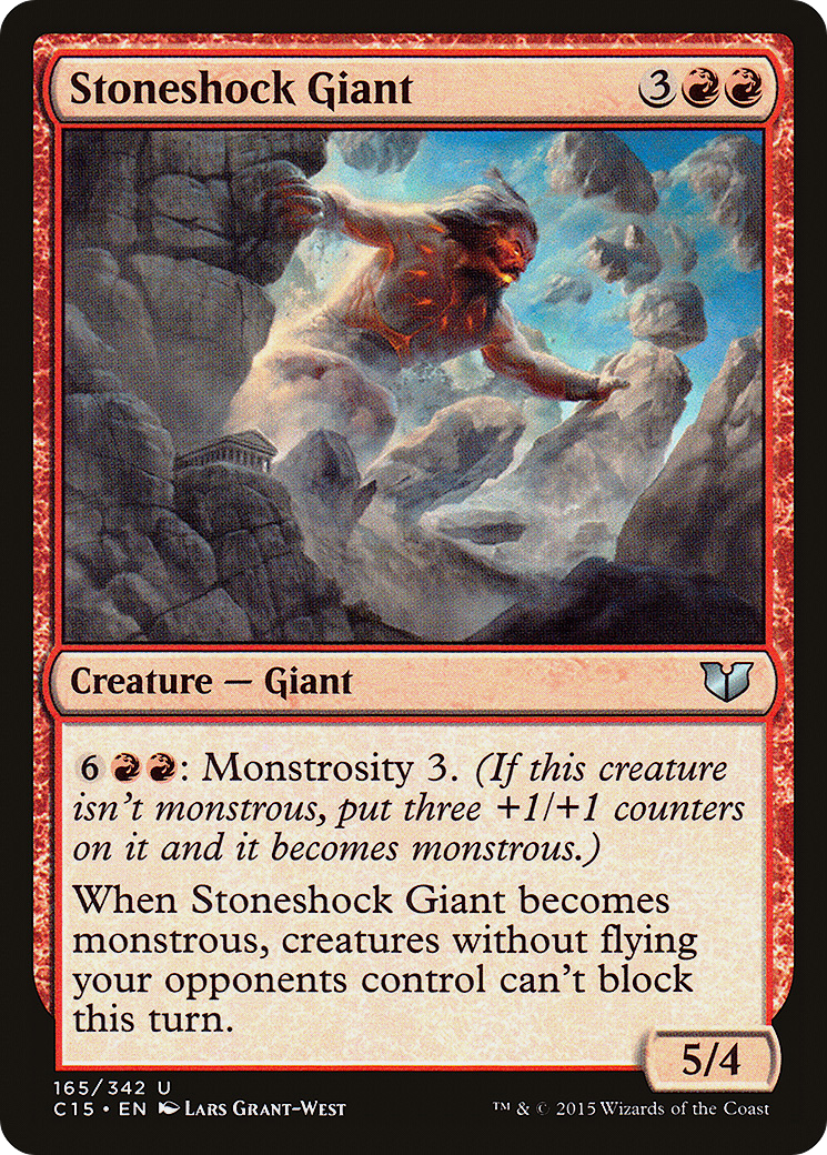 Stoneshock Giant (C15-165) [Commander 2015] MTG Single Wizards of the Coast