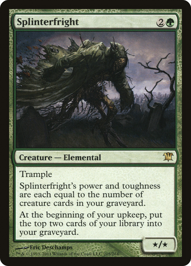 Splinterfright (ISD-205) [Innistrad] MTG Single Wizards of the Coast
