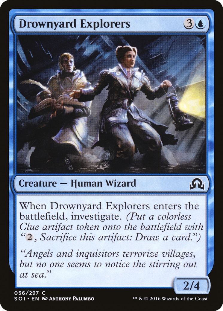 Drownyard Explorers (SOI-056) [Shadows over Innistrad] Foil MTG Single Wizards of the Coast