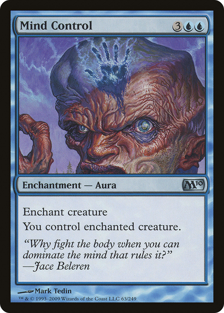 Mind Control (M10-063) [Magic 2010] MTG Single Wizards of the Coast