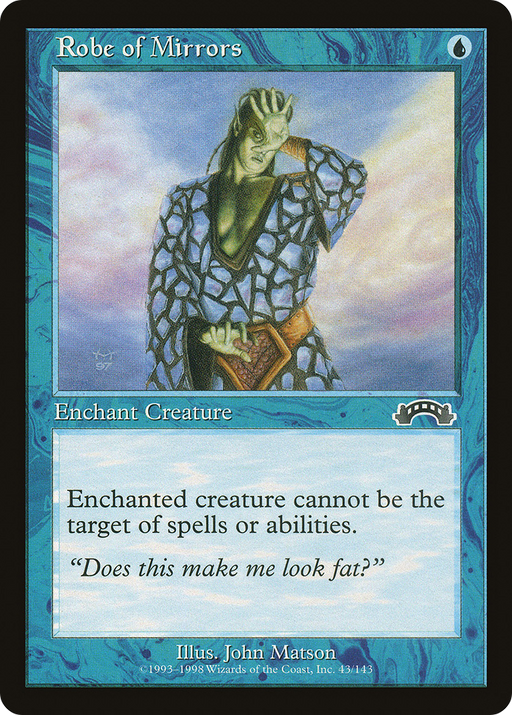 Robe of Mirrors (EXO-043) [Exodus] MTG Single Wizards of the Coast