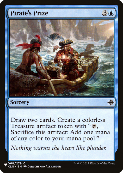 Pirate's Prize (LIST-XLN-68) [Mystery Booster] The List MTG Single Wizards of the Coast