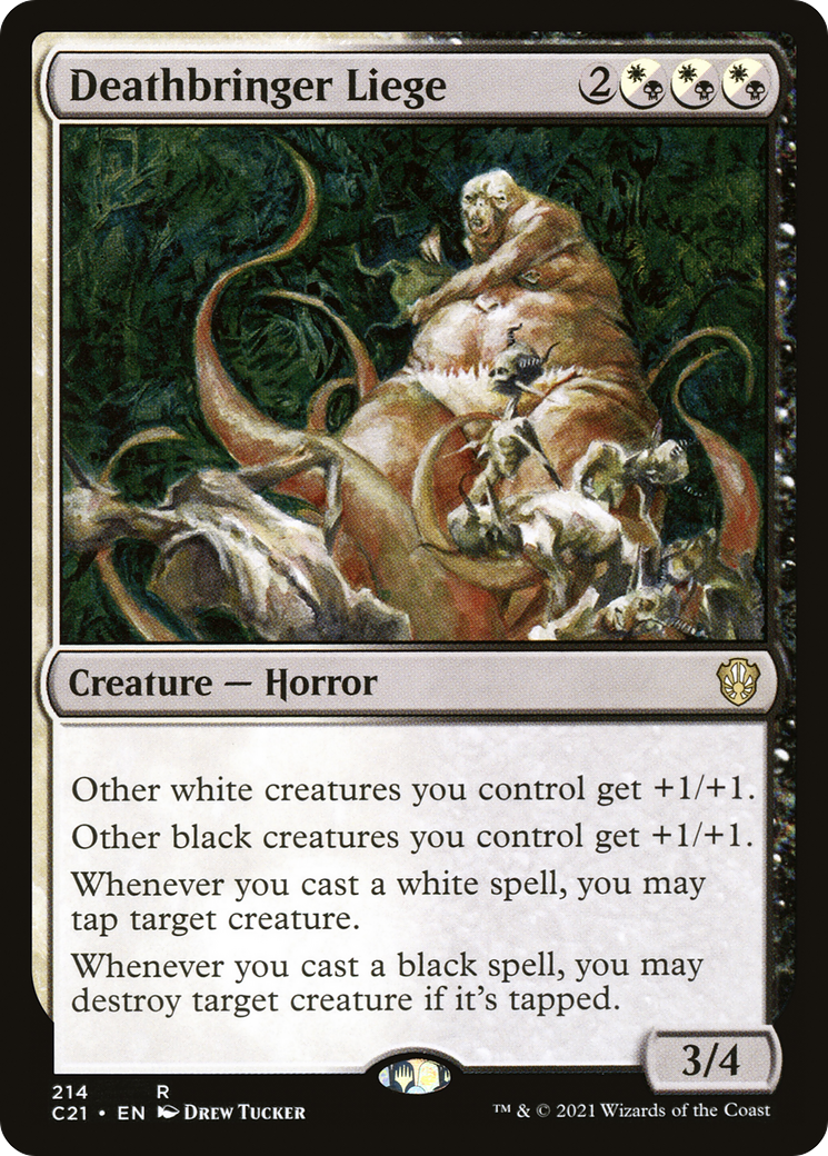 Deathbringer Liege (C21-214) [Commander 2021] MTG Single Wizards of the Coast