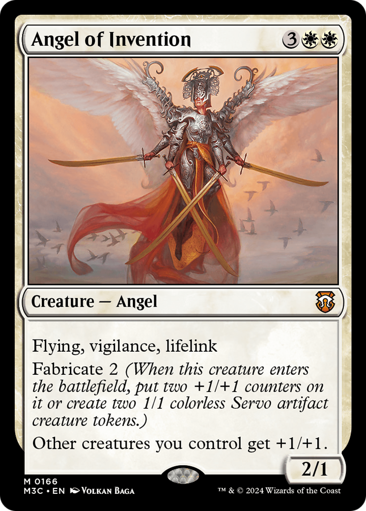 Angel of Invention (M3C-166) [Modern Horizons 3 Commander] MTG Single Wizards of the Coast
