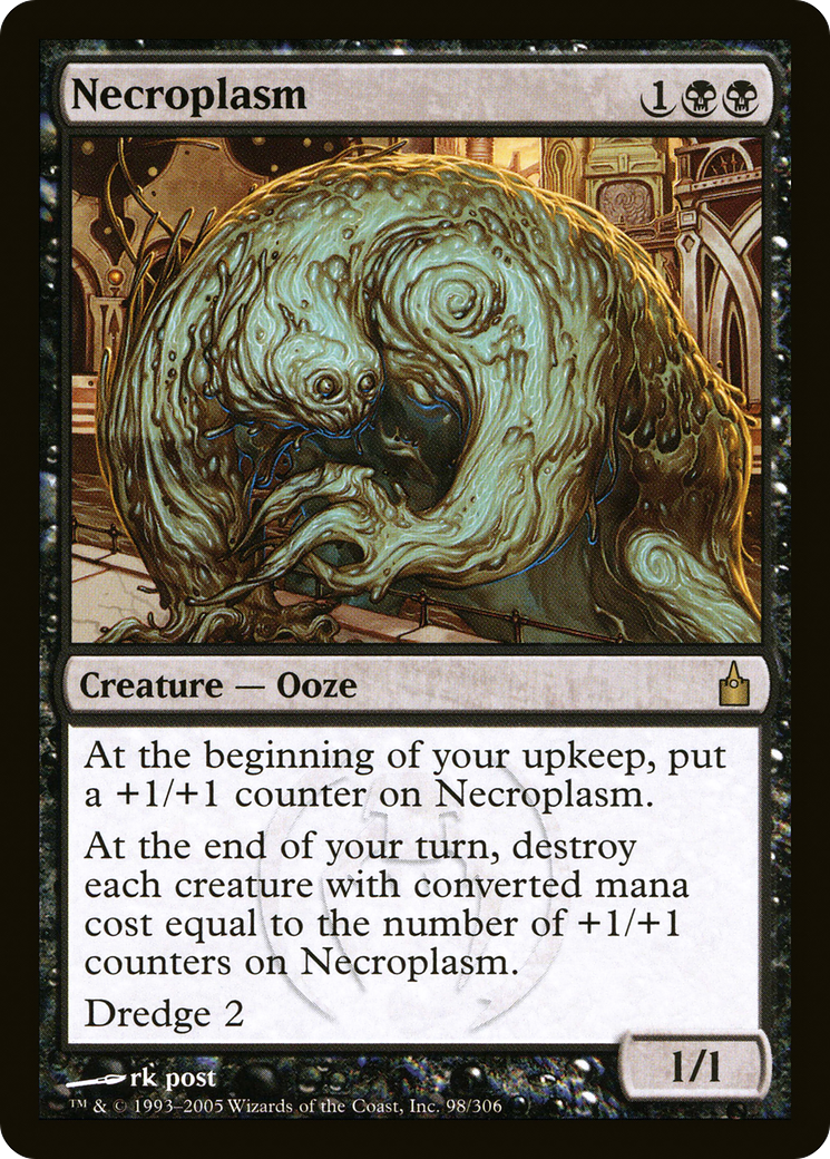 Necroplasm (RAV-098) [Ravnica: City of Guilds] MTG Single Wizards of the Coast