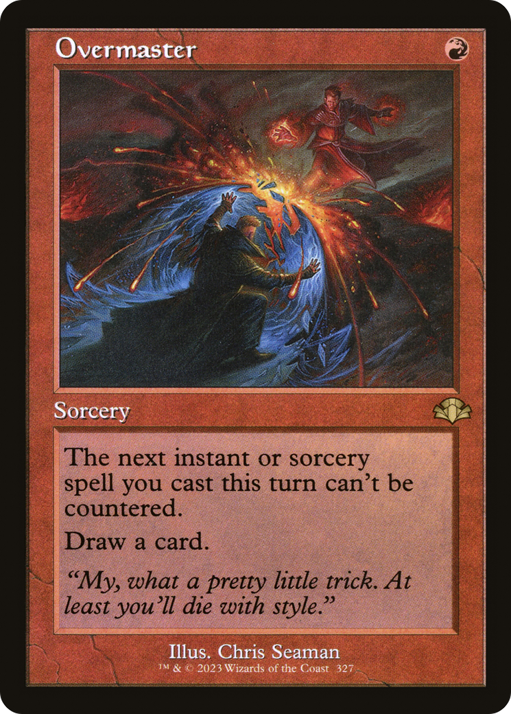 Overmaster (DMR-327) [Dominaria Remastered] MTG Single Wizards of the Coast