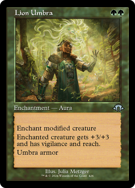 Lion Umbra (MH3-426) [Modern Horizons 3] MTG Single Modern Horizons 3