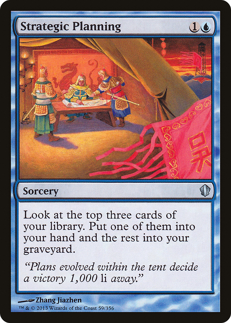 Strategic Planning (C13-059) [Commander 2013] MTG Single Wizards of the Coast