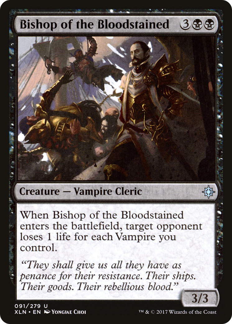 Bishop of the Bloodstained (XLN-091) [Ixalan] MTG Single Wizards of the Coast