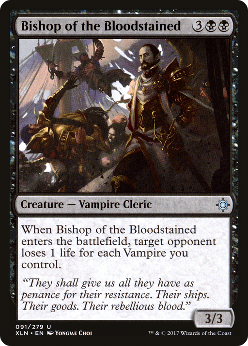 Bishop of the Bloodstained (XLN-091) [Ixalan] MTG Single Wizards of the Coast