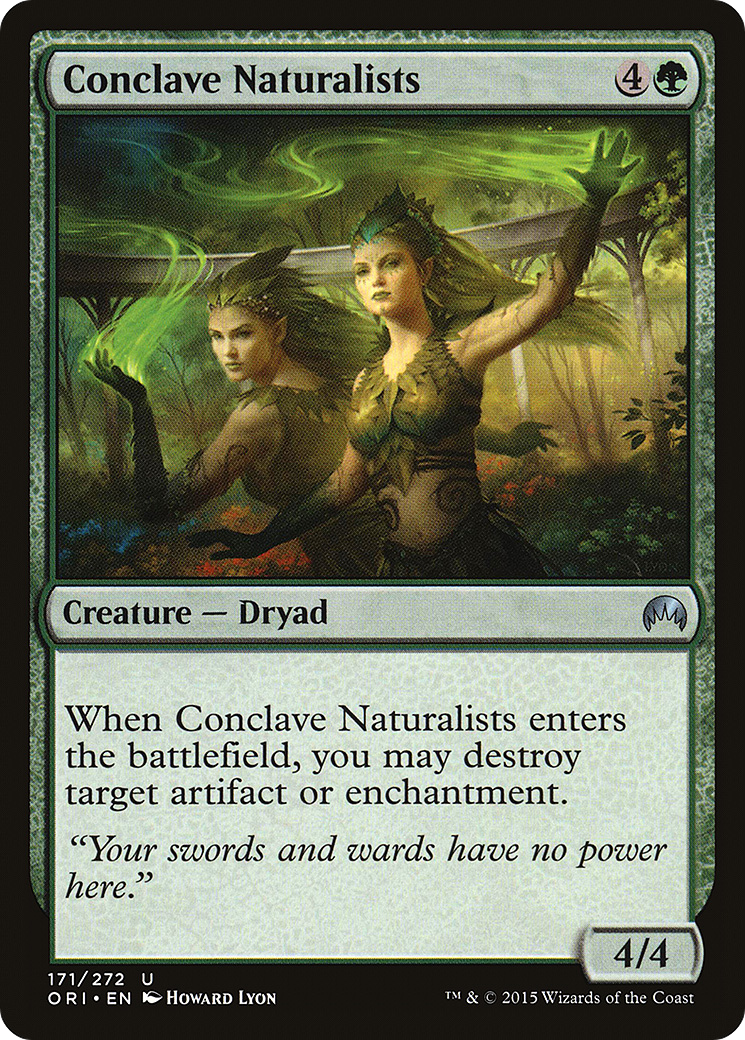 Conclave Naturalists (ORI-171) [Magic Origins] Foil MTG Single Wizards of the Coast