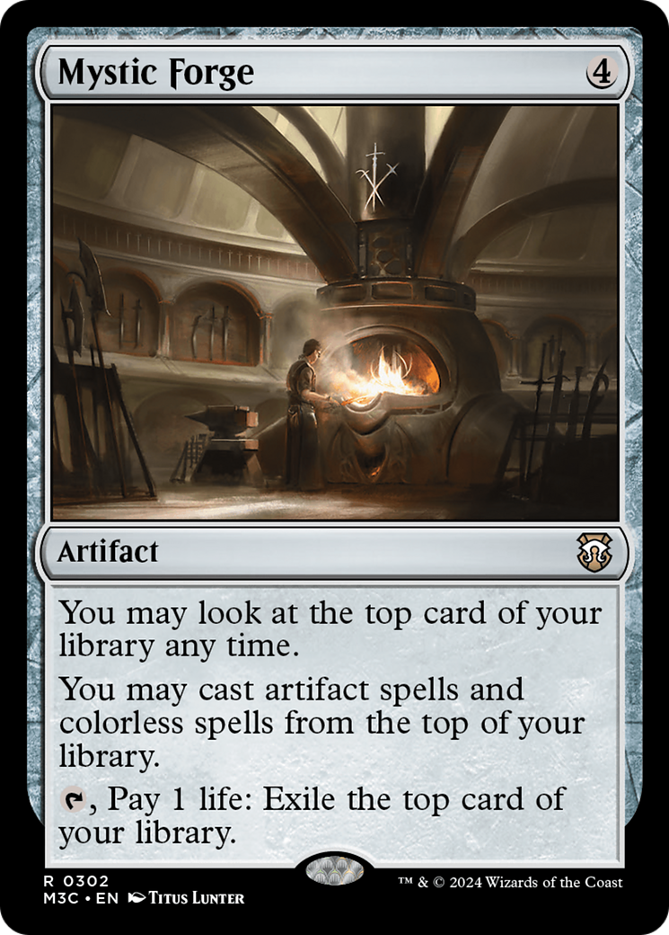 Mystic Forge (M3C-302) [Modern Horizons 3 Commander] MTG Single Wizards of the Coast