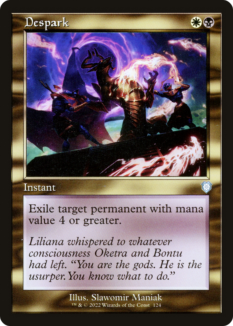 Despark (BRC-124) [The Brothers' War Commander] MTG Single Wizards of the Coast