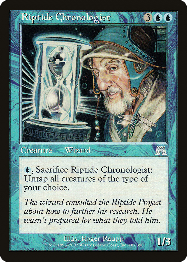 Riptide Chronologist (ONS-107) [Onslaught] Foil MTG Single Wizards of the Coast