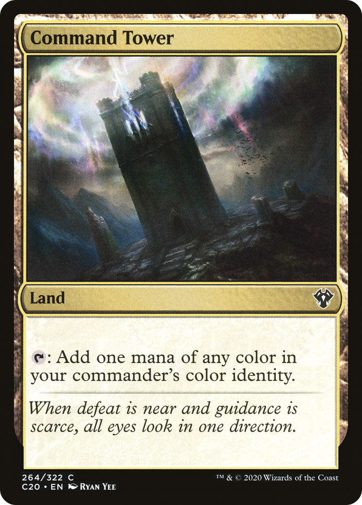 Command Tower (C20-264) [Commander 2020] MTG Single Wizards of the Coast