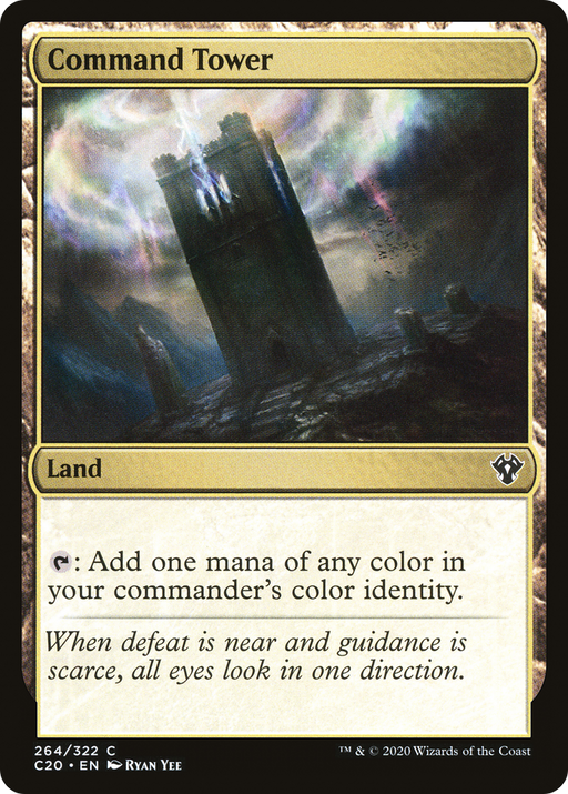 Command Tower (C20-264) [Commander 2020] MTG Single Wizards of the Coast