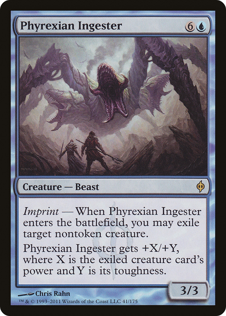 Phyrexian Ingester (NPH-041) [New Phyrexia] Foil MTG Single Wizards of the Coast